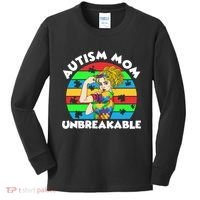 Autism Mom Unbreakable Kids Long Sleeve Shirt thumb 0