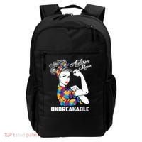 Autism Mom Unbreakable  Autism Awareness Gift  Backpack thumb 0