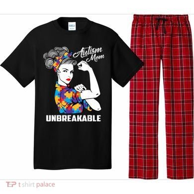 Autism Mom Unbreakable  Autism Awareness Gift  Pajama Set