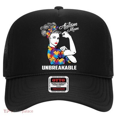 Autism Mom Unbreakable  Autism Awareness Gift  Hat