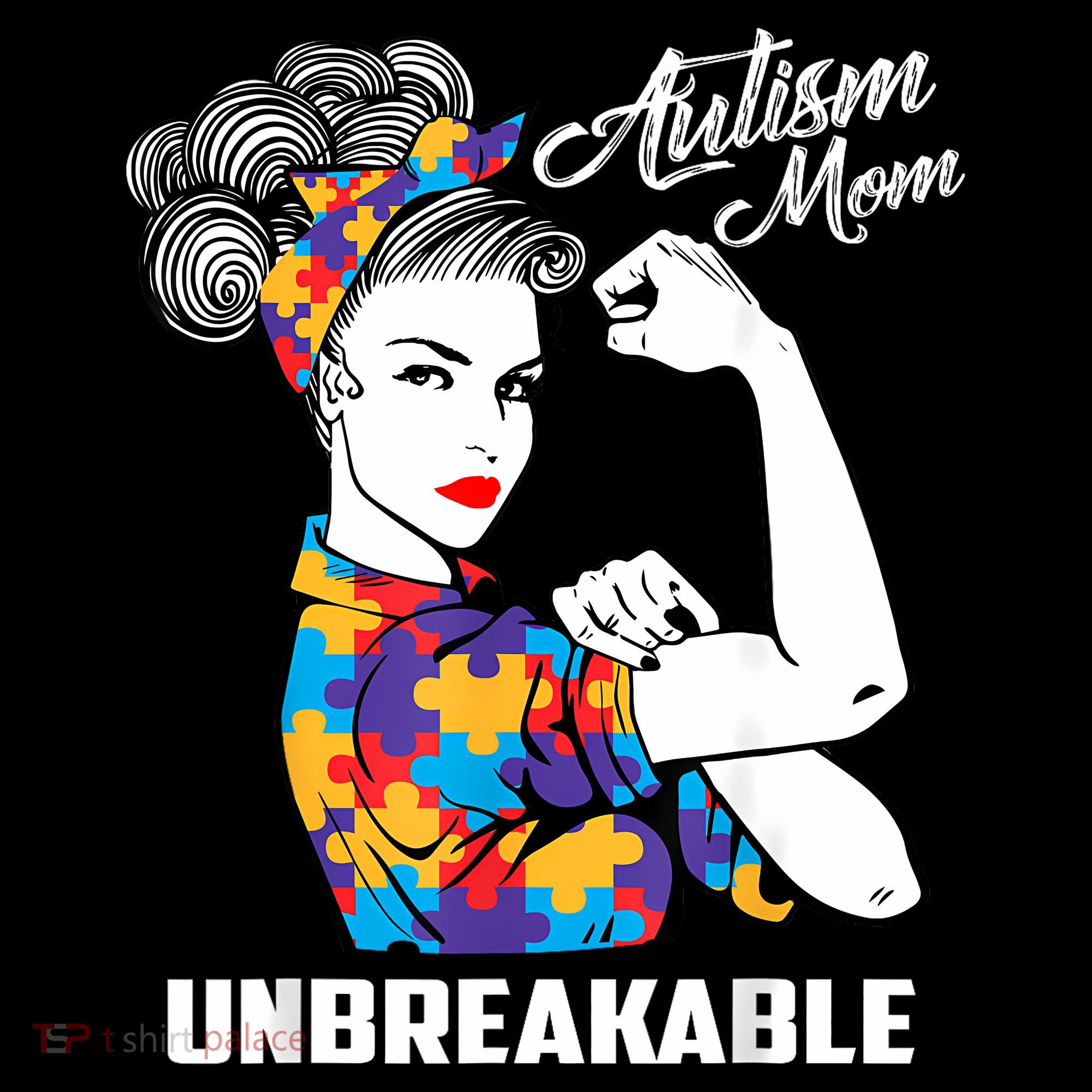 Autism Mom Unbreakable  Autism Awareness Gift  Toddler T-Shirt