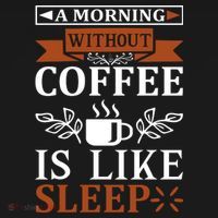 A Morning Without Coffee Is Like Sleep Women's Long Sleeve Shirt thumb 2