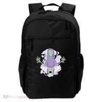 Alien Meditating Weed Backpack thumb 0