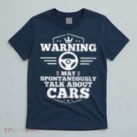 Auto Mechanic Warning I May Spontaneously Talk Cars T-Shirt thumb 5