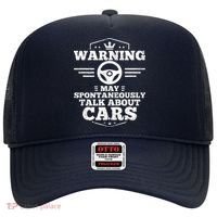 Auto Mechanic Warning I May Spontaneously Talk Cars Hat thumb 0