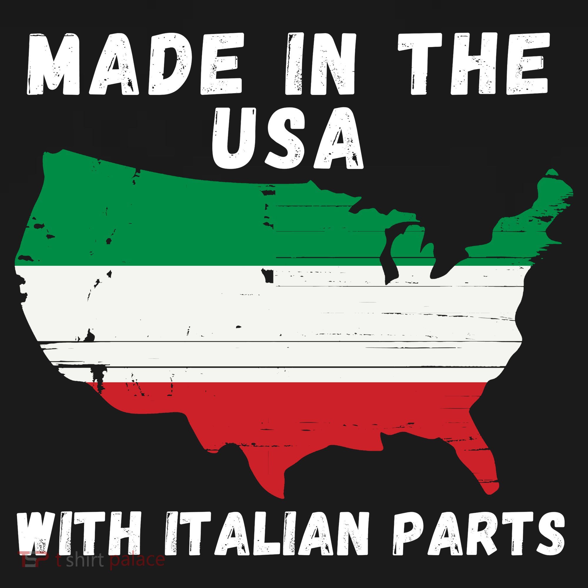 American Made With Italian Parts Italian Pride Italian USA Women's Tank Top