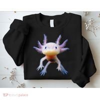 Axolotl Mexican Walking Fish Cute Amphibian Axolotl Sweatshirt thumb 2