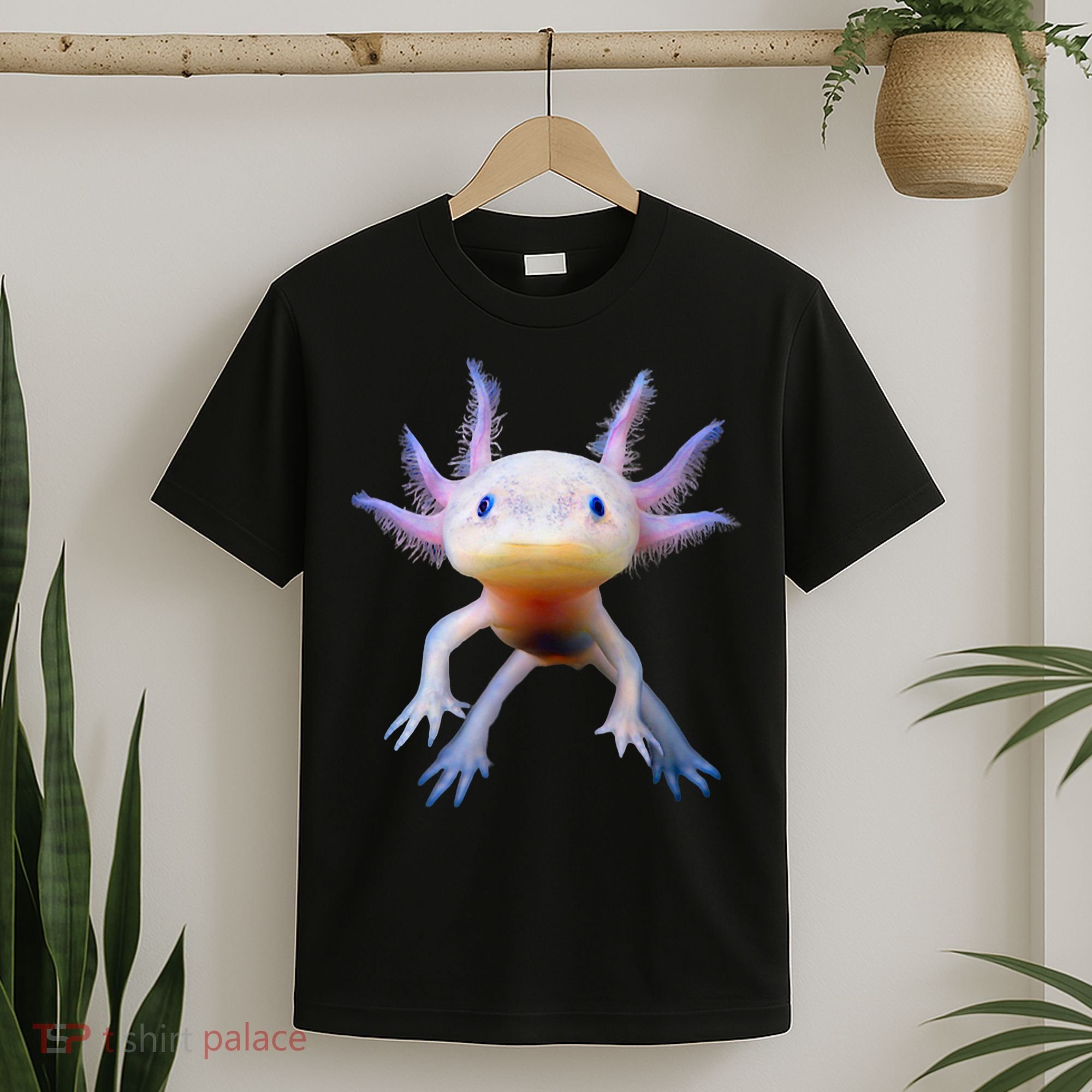 Axolotl Mexican Walking Fish Cute Amphibian Axolotl T-Shirt