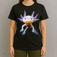 Axolotl Mexican Walking Fish Cute Amphibian Axolotl T-Shirt thumb 4