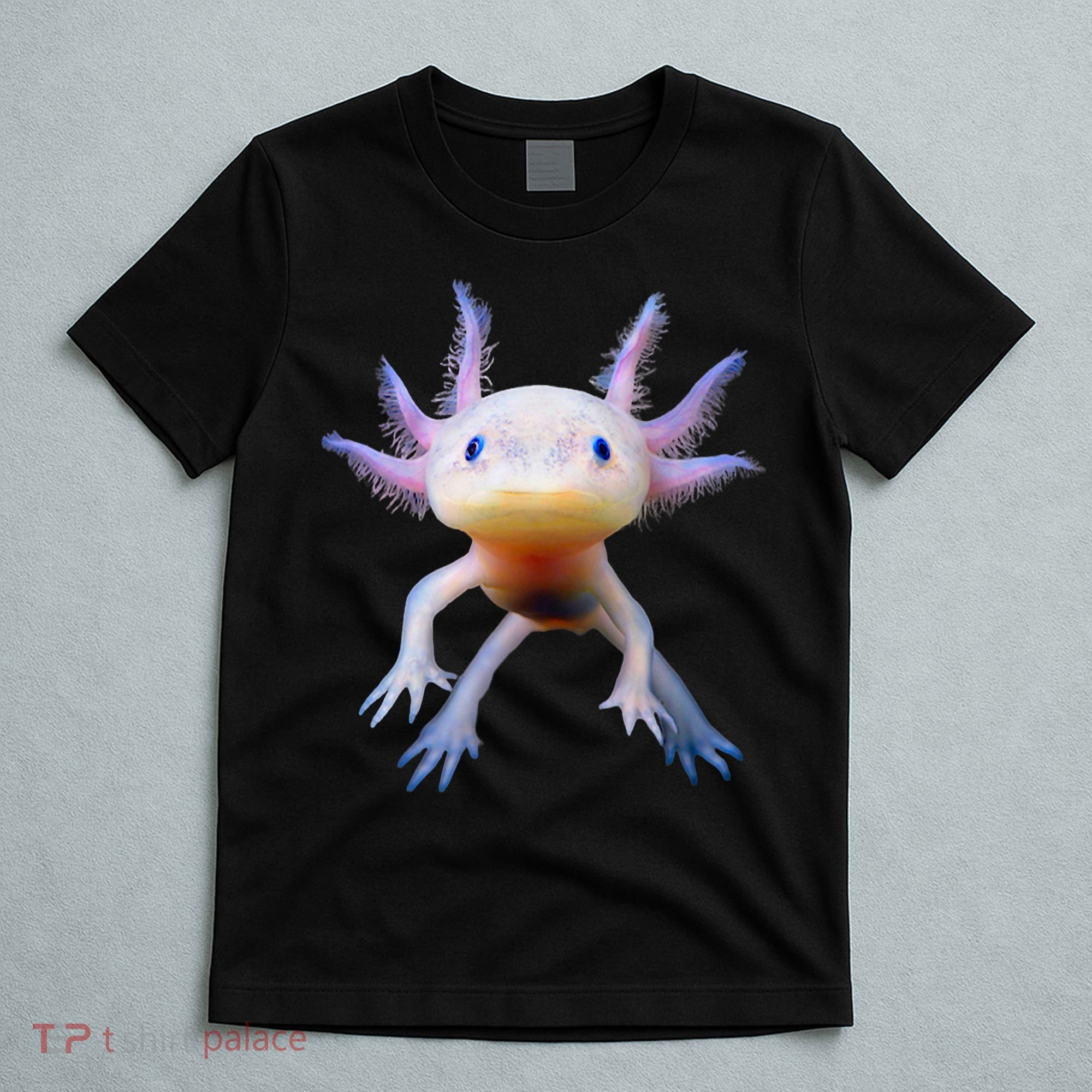 Axolotl Mexican Walking Fish Cute Amphibian Axolotl T-Shirt