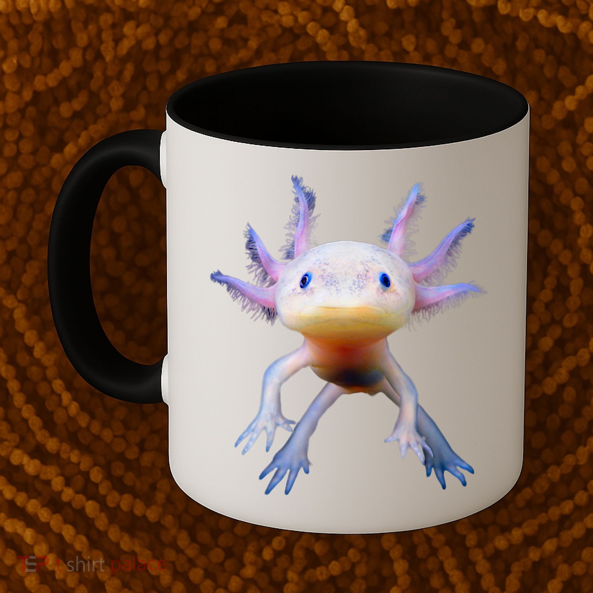 Axolotl Mexican Walking Fish Cute Amphibian Axolotl Coffee Mug