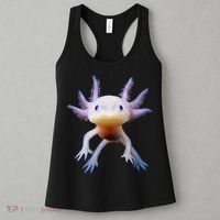 Axolotl Mexican Walking Fish Cute Amphibian Axolotl Women's Tank Top thumb 3