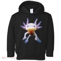 Axolotl Mexican Walking Fish Cute Amphibian Axolotl Toddler Hoodie thumb 0
