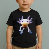 Axolotl Mexican Walking Fish Cute Amphibian Axolotl Toddler T-Shirt thumb 2
