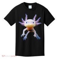 Axolotl Mexican Walking Fish Cute Amphibian Axolotl Kids T-Shirt thumb 0