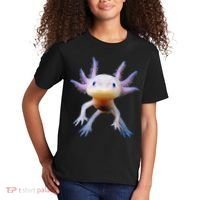 Axolotl Mexican Walking Fish Cute Amphibian Axolotl Kids T-Shirt thumb 2