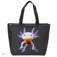 Axolotl Mexican Walking Fish Cute Amphibian Axolotl Tote Bag thumb 0