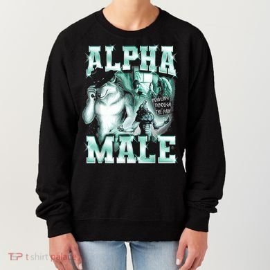Alpha Male Wolf Meme Women's Sweatshirt