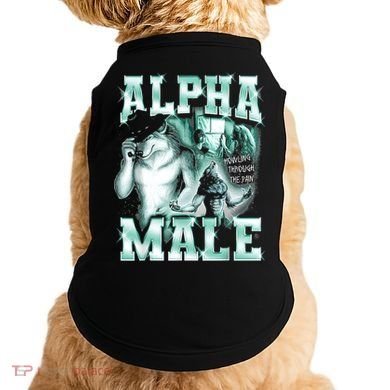 Alpha Male Wolf Meme Doggie Tank
