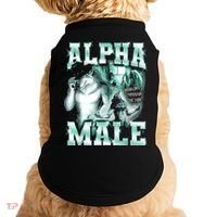 Alpha Male Wolf Meme Doggie Tank thumb 0