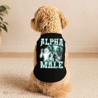 Alpha Male Wolf Meme Doggie Tank thumb 2