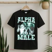 Alpha Male Wolf Meme T-Shirt thumb 2