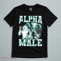 Alpha Male Wolf Meme T-Shirt thumb 5