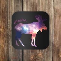 Alaska Moose Within The Borealis And The Polar Sky Coaster thumb 0