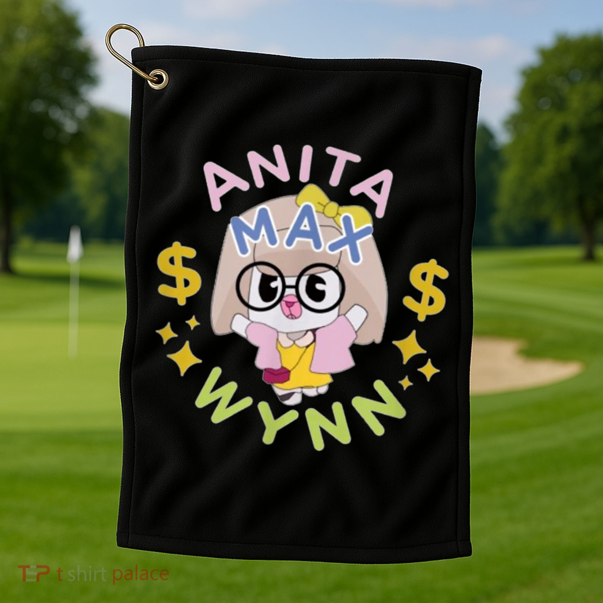 Anita Max Wynn Golf Towel