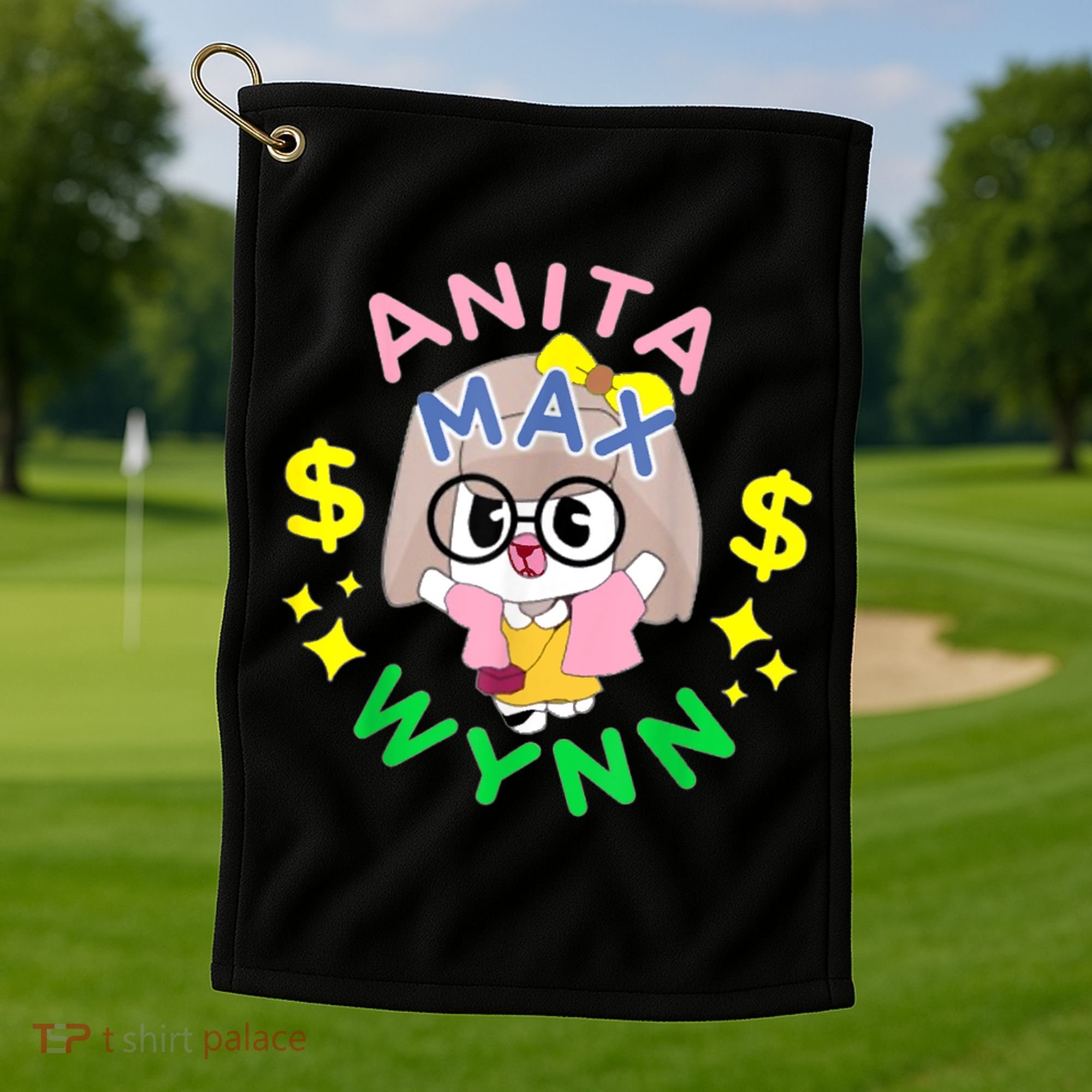 Anita Max Wynn Golf Towel