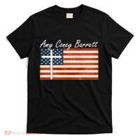 Amy Coney Barrett Christian Vintage US Flag T-Shirt thumb 0