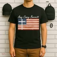 Amy Coney Barrett Christian Vintage US Flag T-Shirt thumb 6
