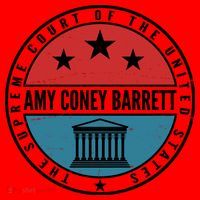 Amy Coney Barrett The Supreme Court Of The US Santa Hat thumb 1