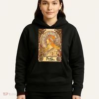 Alphonse Mucha Zodiac Art Nouveau Hoodie thumb 5
