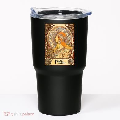 Alphonse Mucha Zodiac Art Nouveau Tumbler