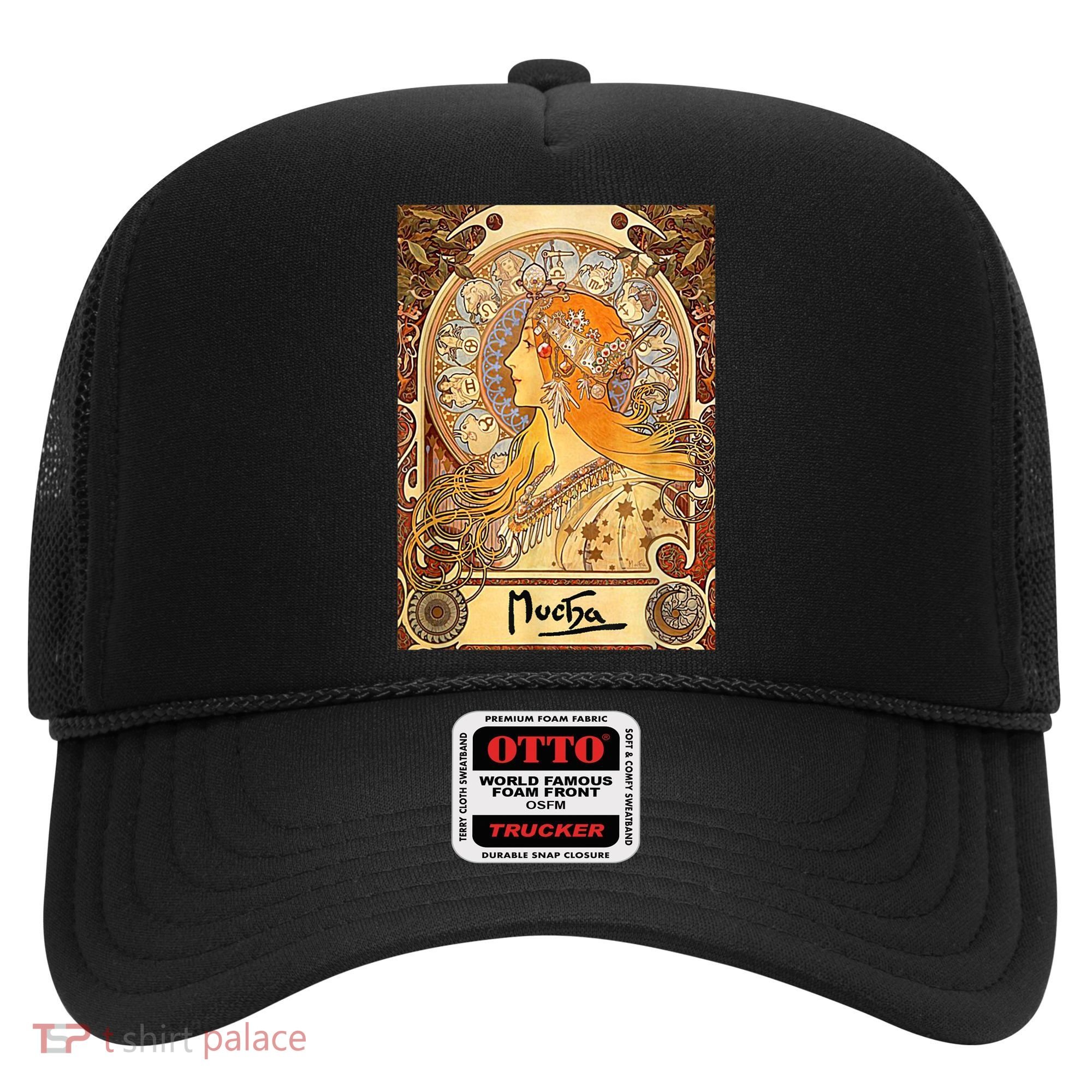 Alphonse Mucha Zodiac Art Nouveau Hat