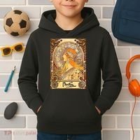 Alphonse Mucha Zodiac Art Nouveau Kids Hoodie thumb 2