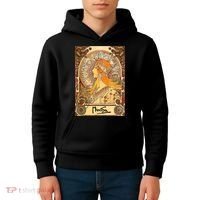 Alphonse Mucha Zodiac Art Nouveau Kids Hoodie thumb 4