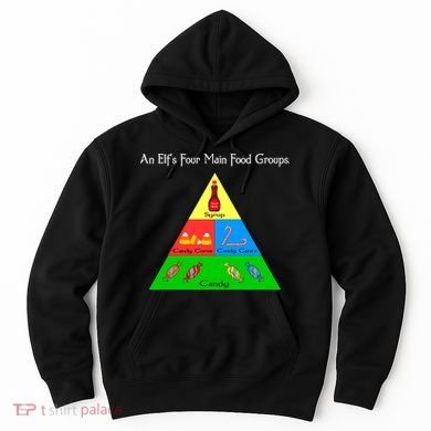 An Elf's Four Main Food Groups Hoodie
