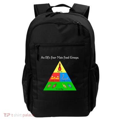 An Elf's Four Main Food Groups Backpack
