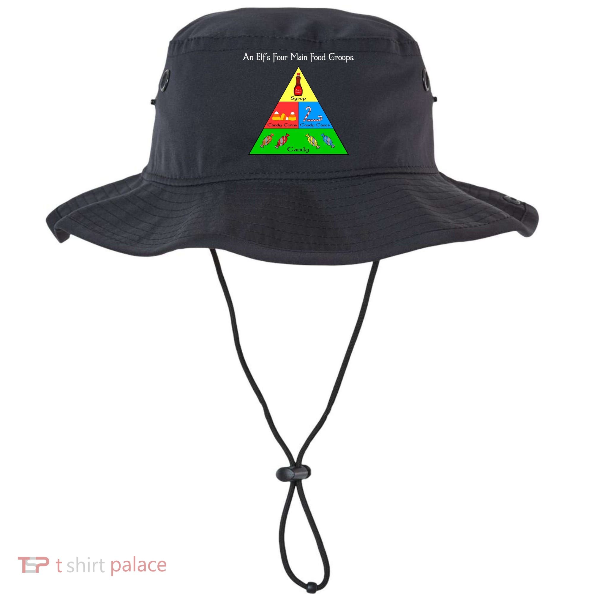 An Elf's Four Main Food Groups Bucket Hat