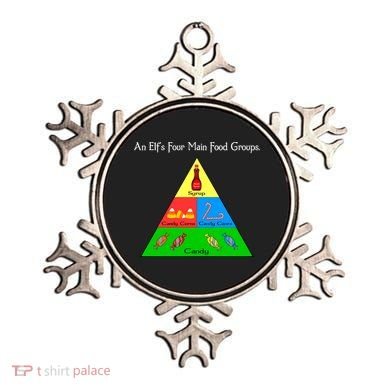 An Elf's Four Main Food Groups Ornament