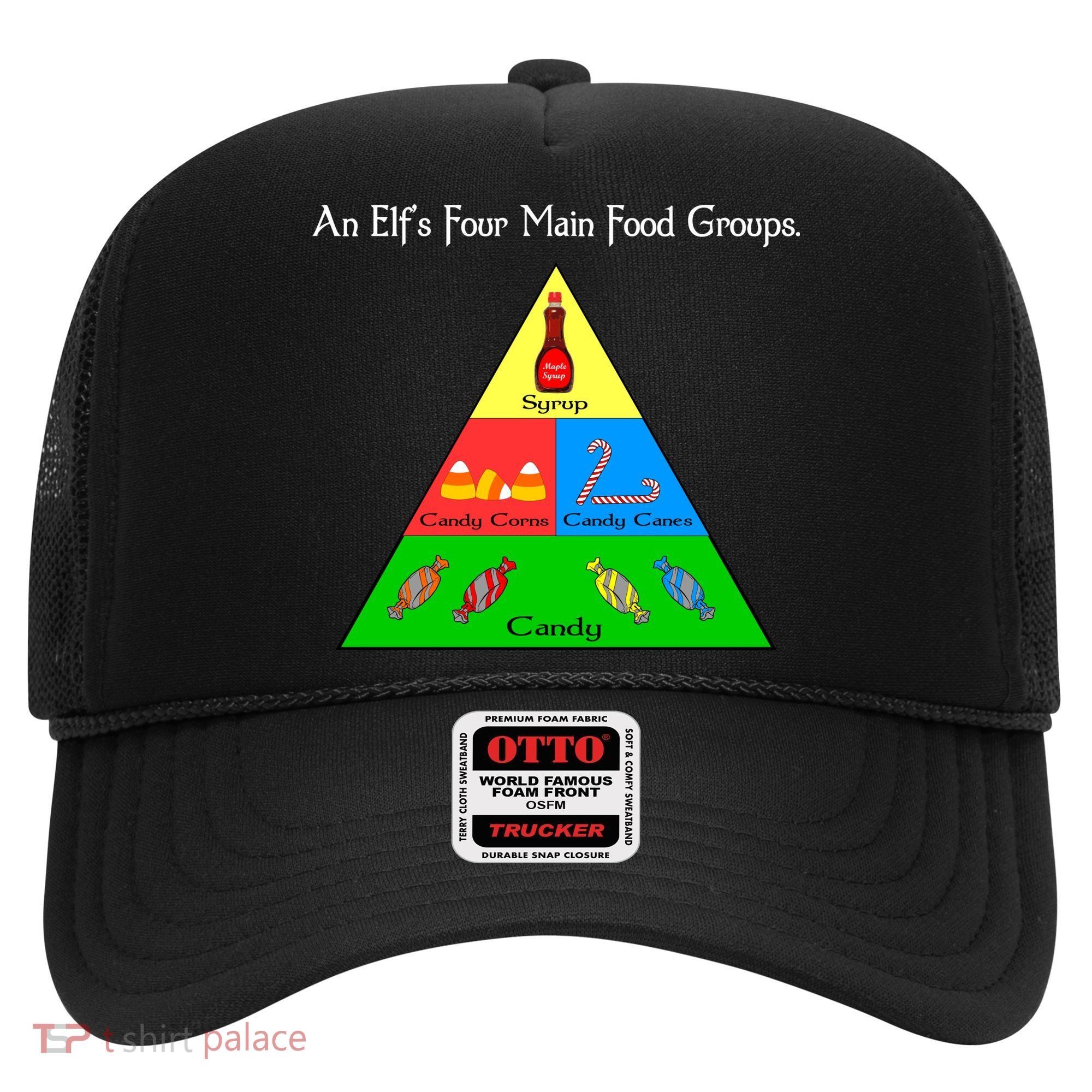 An Elf's Four Main Food Groups Hat