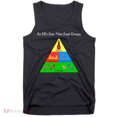 An Elf's Four Main Food Groups Tank Top