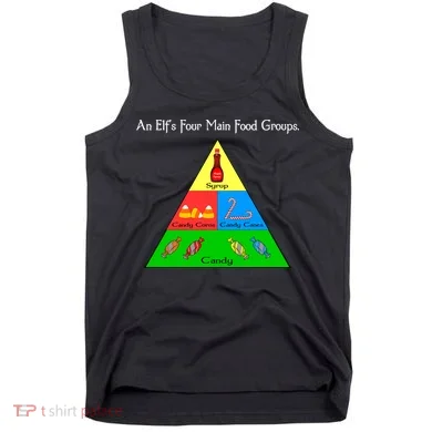 An Elf's Four Main Food Groups Tank Top