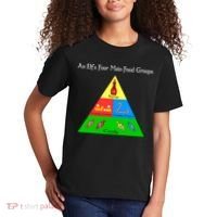 An Elf's Four Main Food Groups Kids T-Shirt thumb 2
