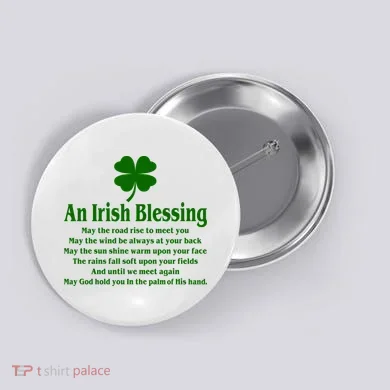 An Irish Blessing Button