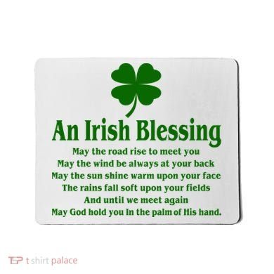 An Irish Blessing Mousepad