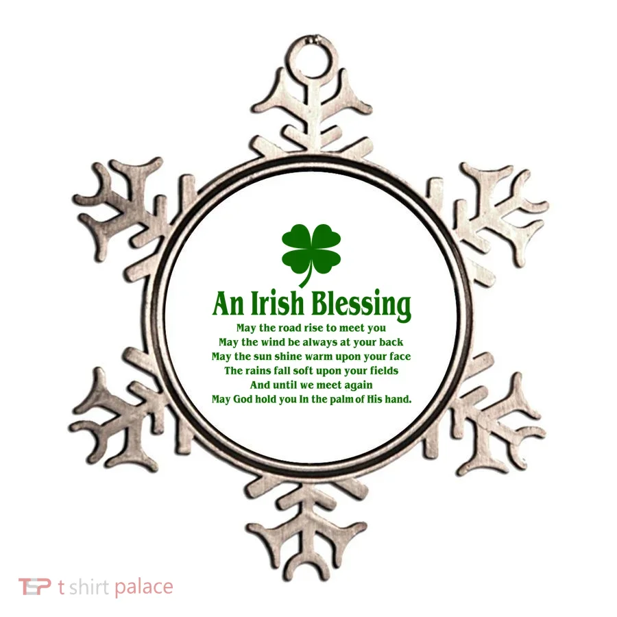 An Irish Blessing Ornament