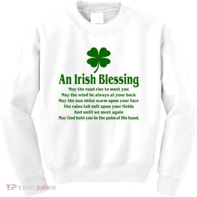 An Irish Blessing Kids Sweatshirt